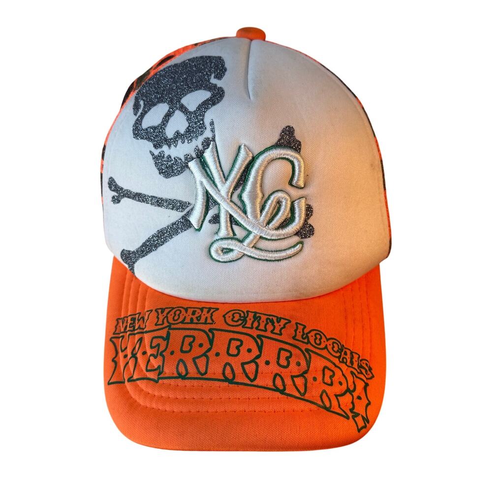 La Ropa New York City Locals Trucker Hat Embroidered Camo